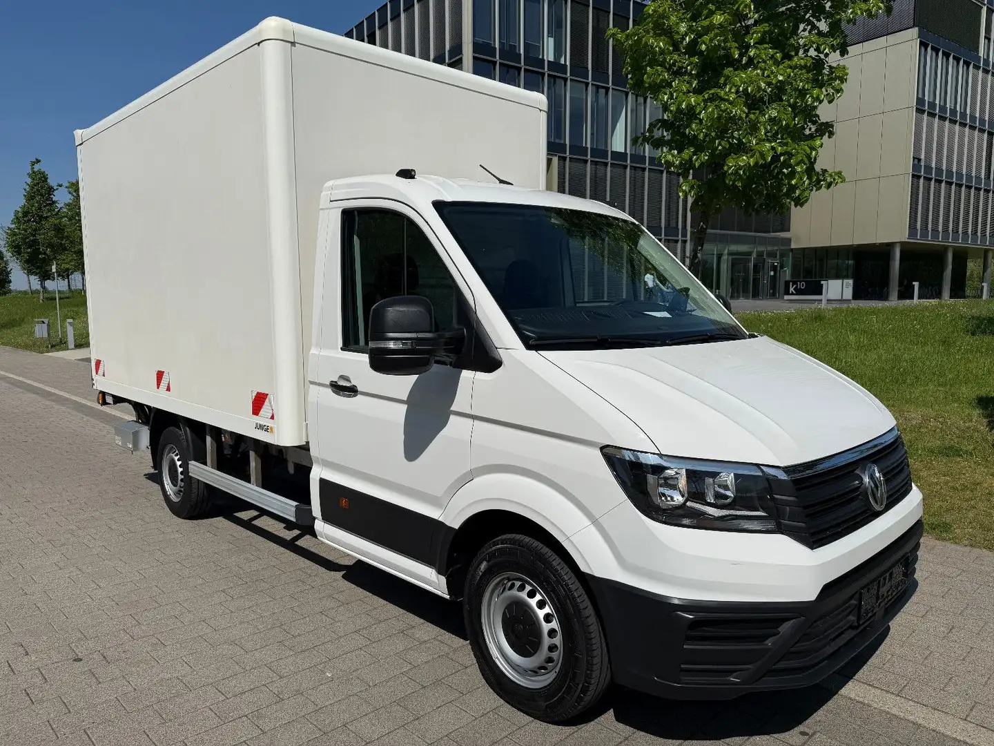 Volkswagen Crafter Pritsche Koffer Ladebordwand 35 Weiß - 2