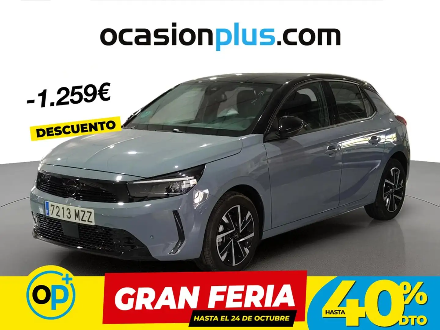 Opel Corsa 1.2T XHL S/S GS 100 Gris - 1