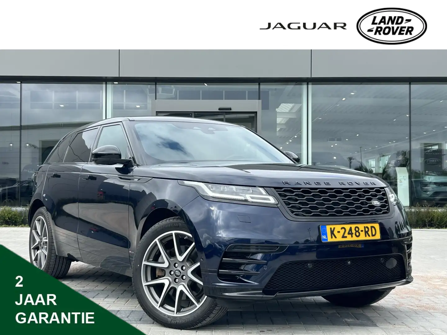 Land Rover Range Rover Velar 3.0 D300 AWD R-Dynamic HSE | Massage | Elektr. tre Blauw - 1