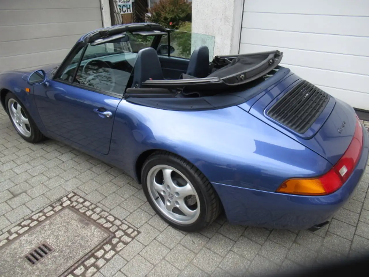 Porsche 993 911 Carrera Cabrio, Deutsch-Erstlack-Service, foto 4
