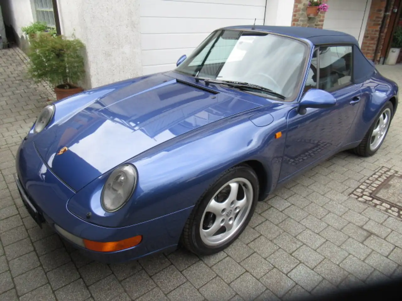 Porsche 993 911 Carrera Cabrio, Deutsch-Erstlack-Service, foto 5