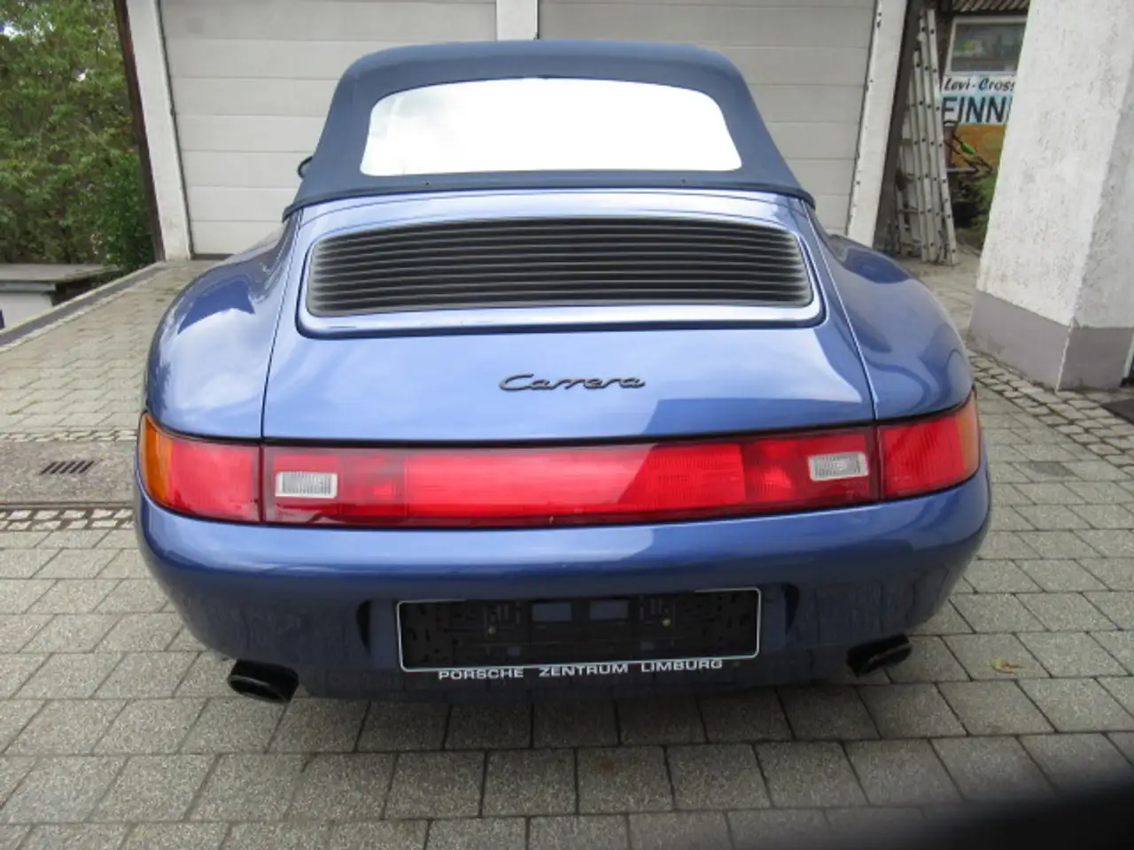 Porsche 993 911 Carrera Cabrio, Deutsch-Erstlack-Service, foto 7