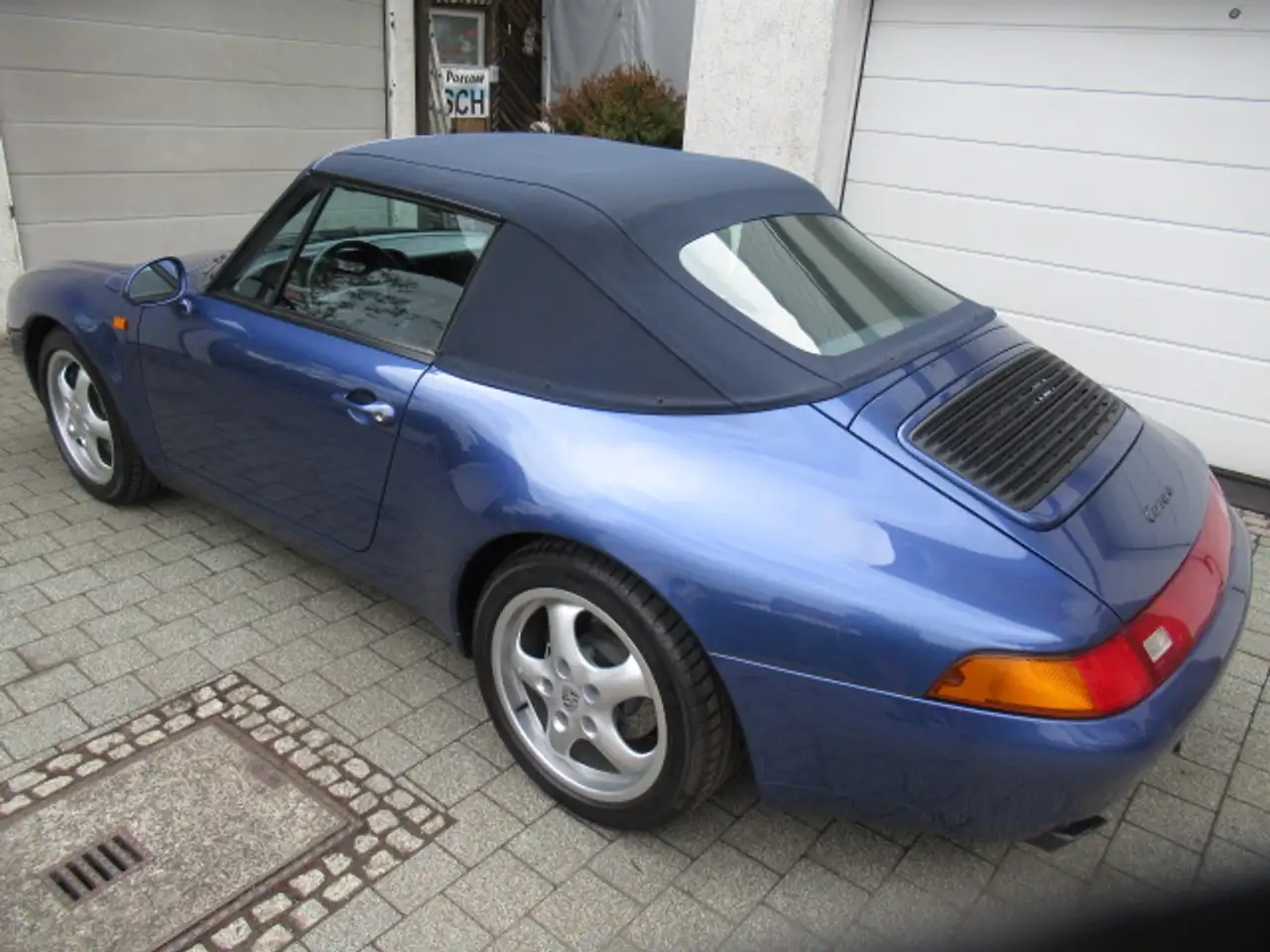 Porsche 993 911 Carrera Cabrio, Deutsch-Erstlack-Service, foto 3
