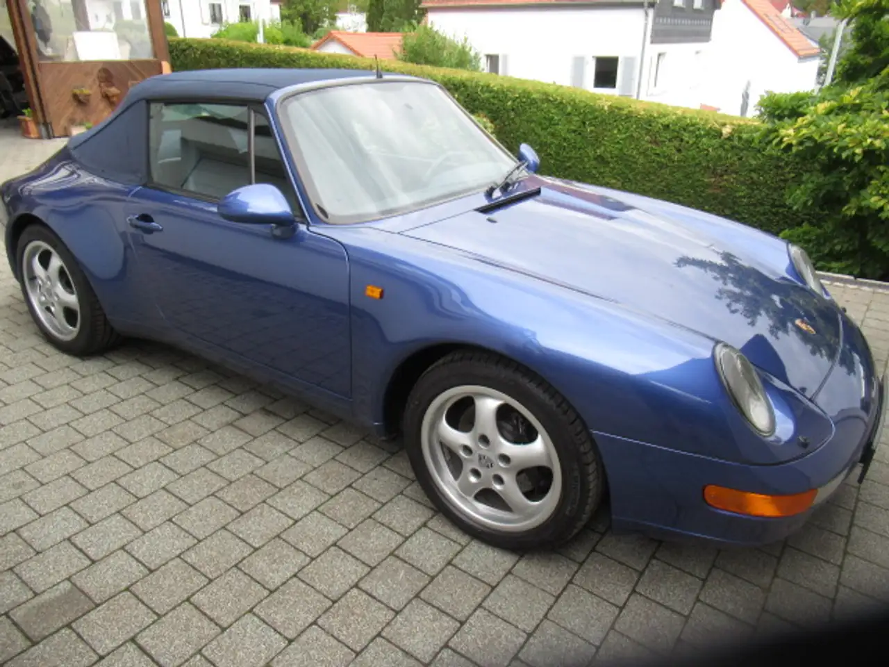Porsche 993 911 Carrera Cabrio, Deutsch-Erstlack-Service, foto 1
