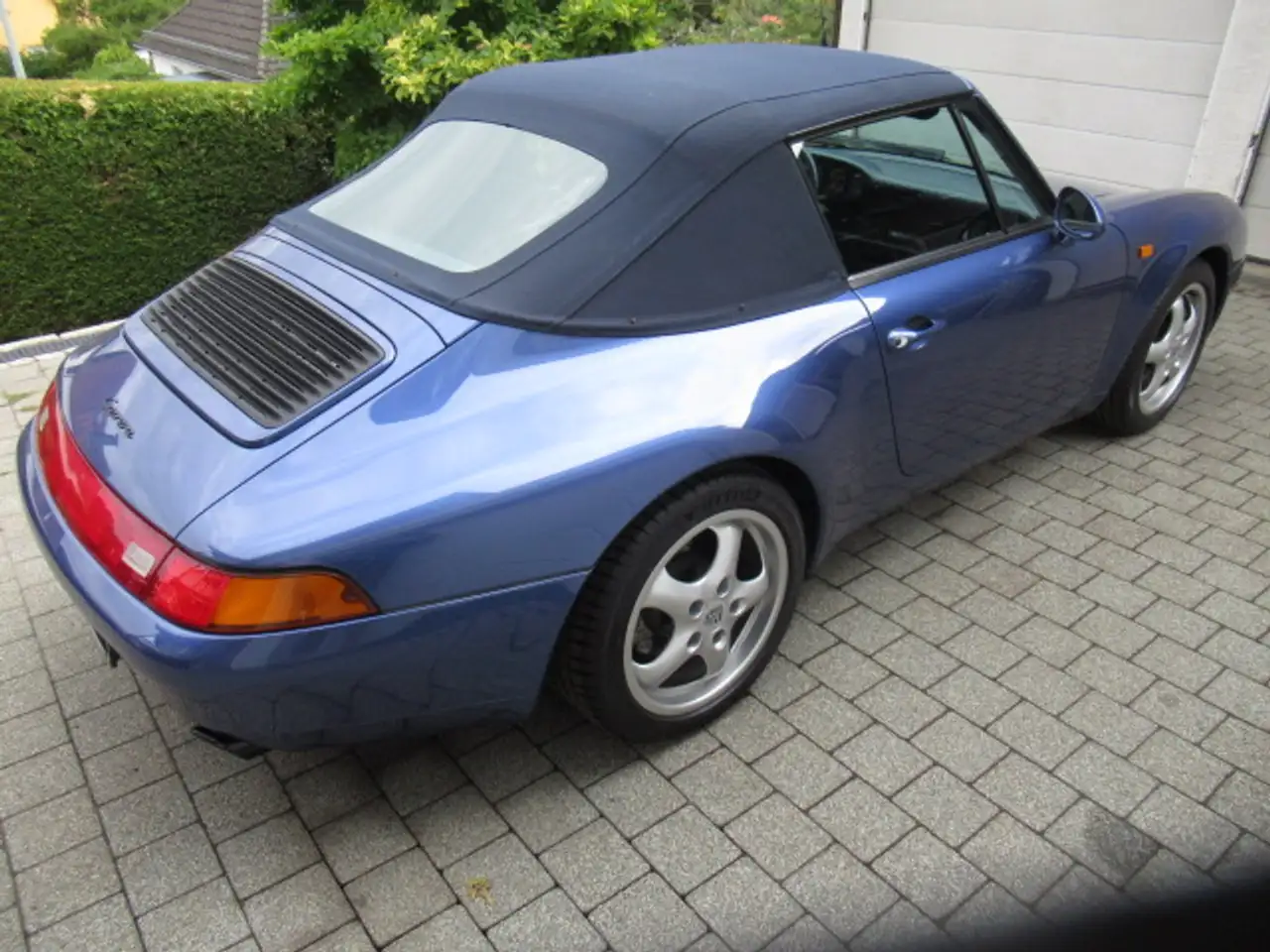 Porsche 993 911 Carrera Cabrio, Deutsch-Erstlack-Service, foto 2