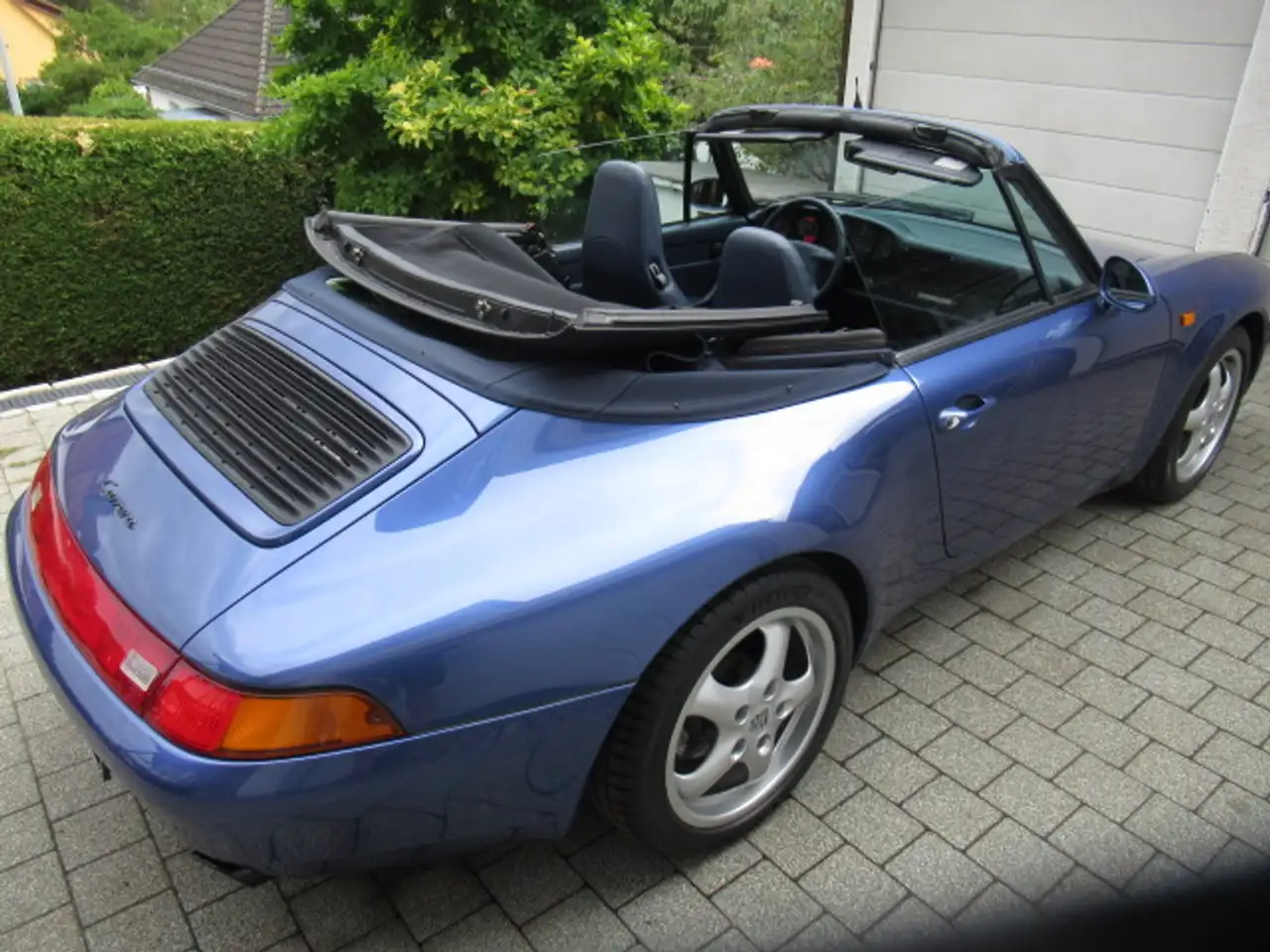 Porsche 993 911 Carrera Cabrio, Deutsch-Erstlack-Service, foto 8