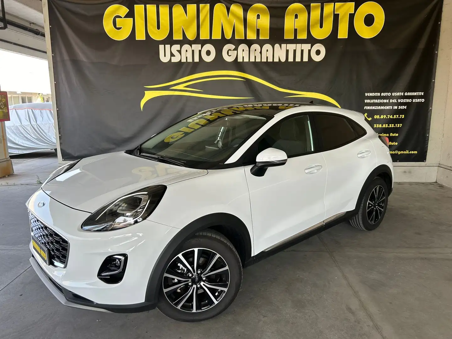 Ford Puma Puma II 2020 1.0 ecoboost h Titanium Design s Bianco - 1