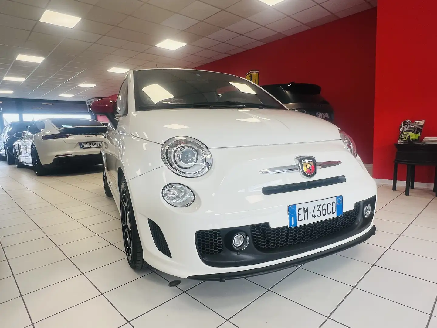 Abarth 500 *135CV*UNICOPRPRIETARIO*DISTRIB.ESEGUITA*XENO* Fehér - 1
