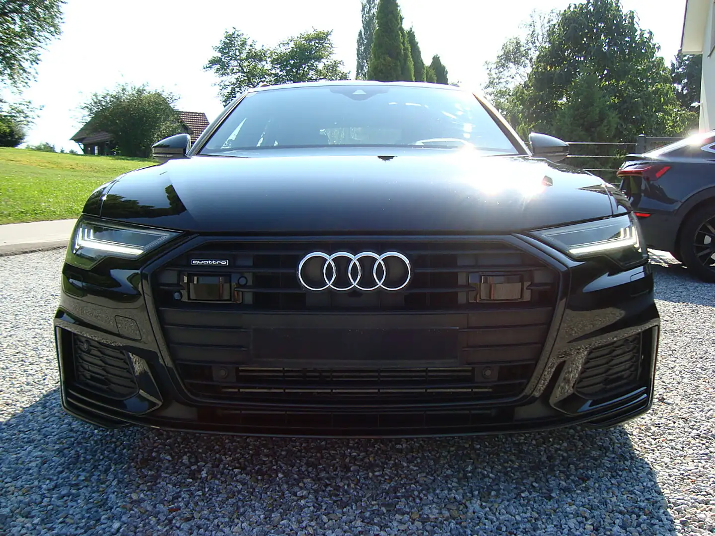 Audi A6 Avant 55 TFSI e Mod 24 S-Line HD-Matrix 1-Hand !! Schwarz - 1