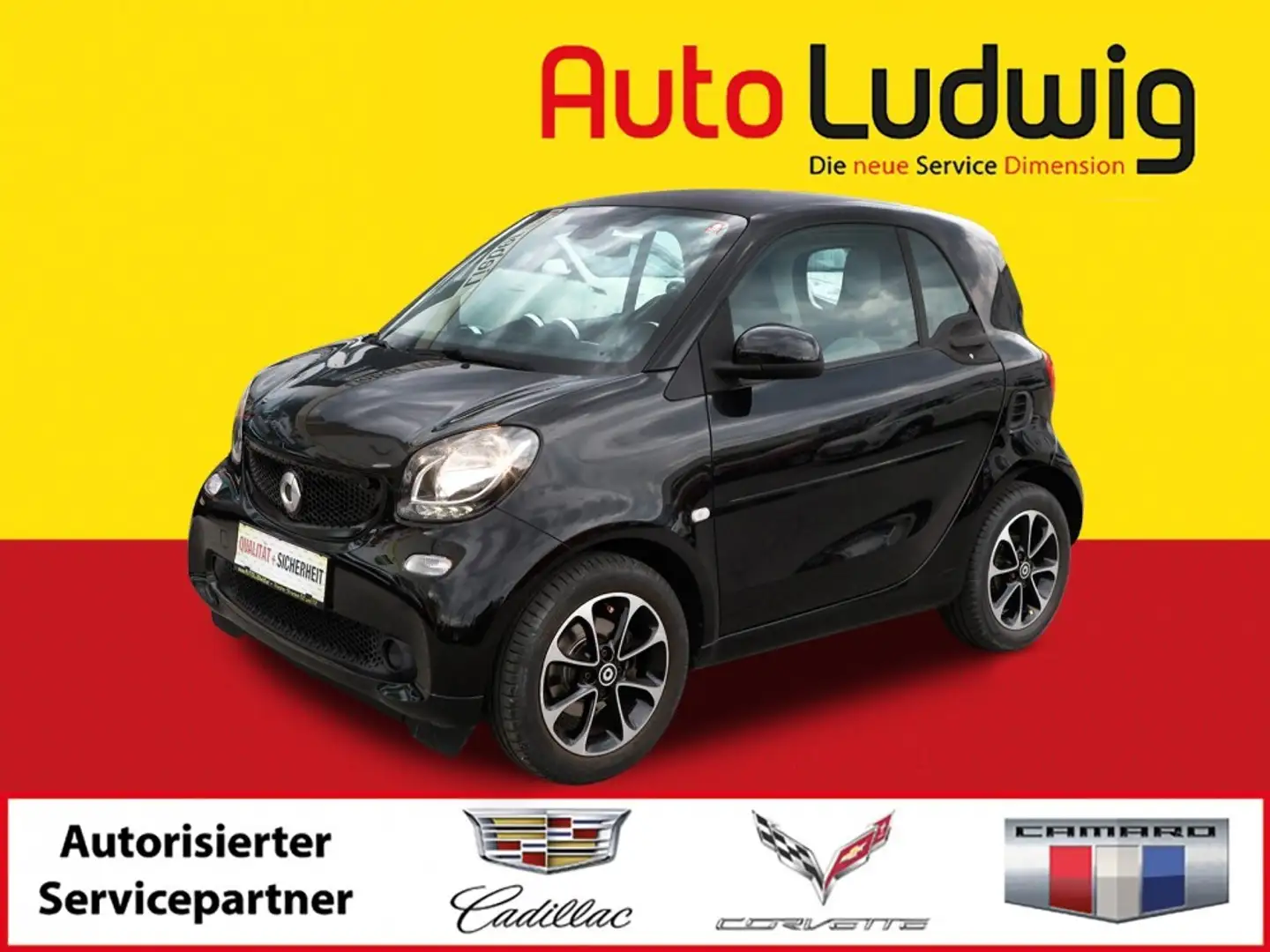smart forTwo smart fortwo Passion Schwarz - 1