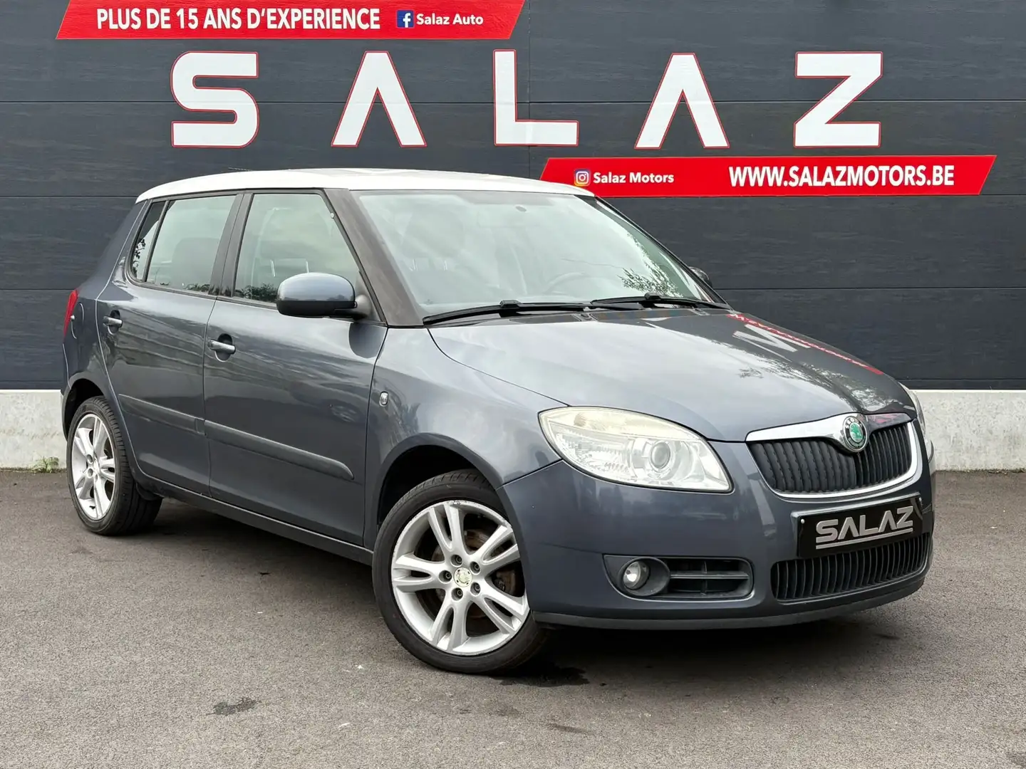 Skoda Fabia 1.4 TDi_SPORT_CLIM_JANTES ALU_RADIO CD_ Gris - 1