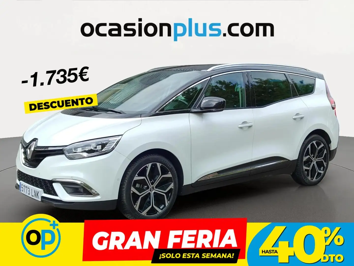 Renault Grand Scenic 1.3 TCe GPF Zen 103kW Blanco - 1