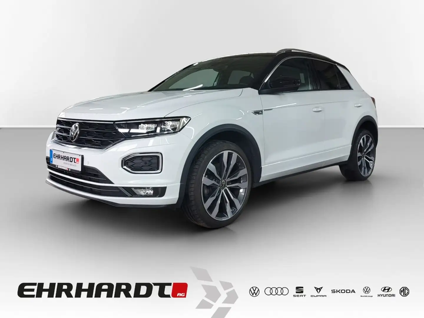 Volkswagen T-Roc 2.0 TDI DSG Sport R-Line DCC VIRTUAL*NAVI*LED*A... Blanc - 1