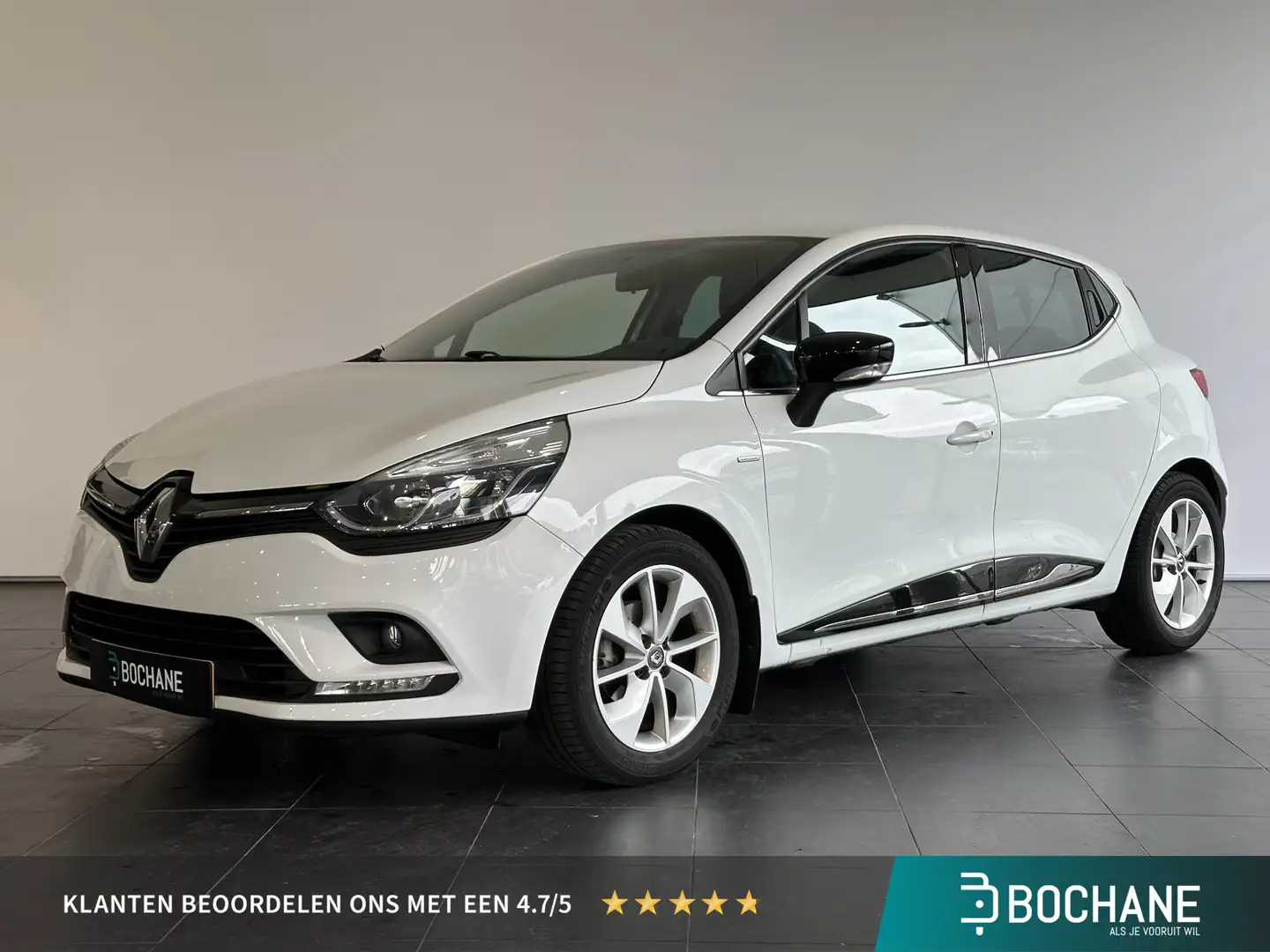 Renault Clio 0.9 TCe Limited NAVIGATIE | PARKEERSENSOREN ACHTER Wit - 1