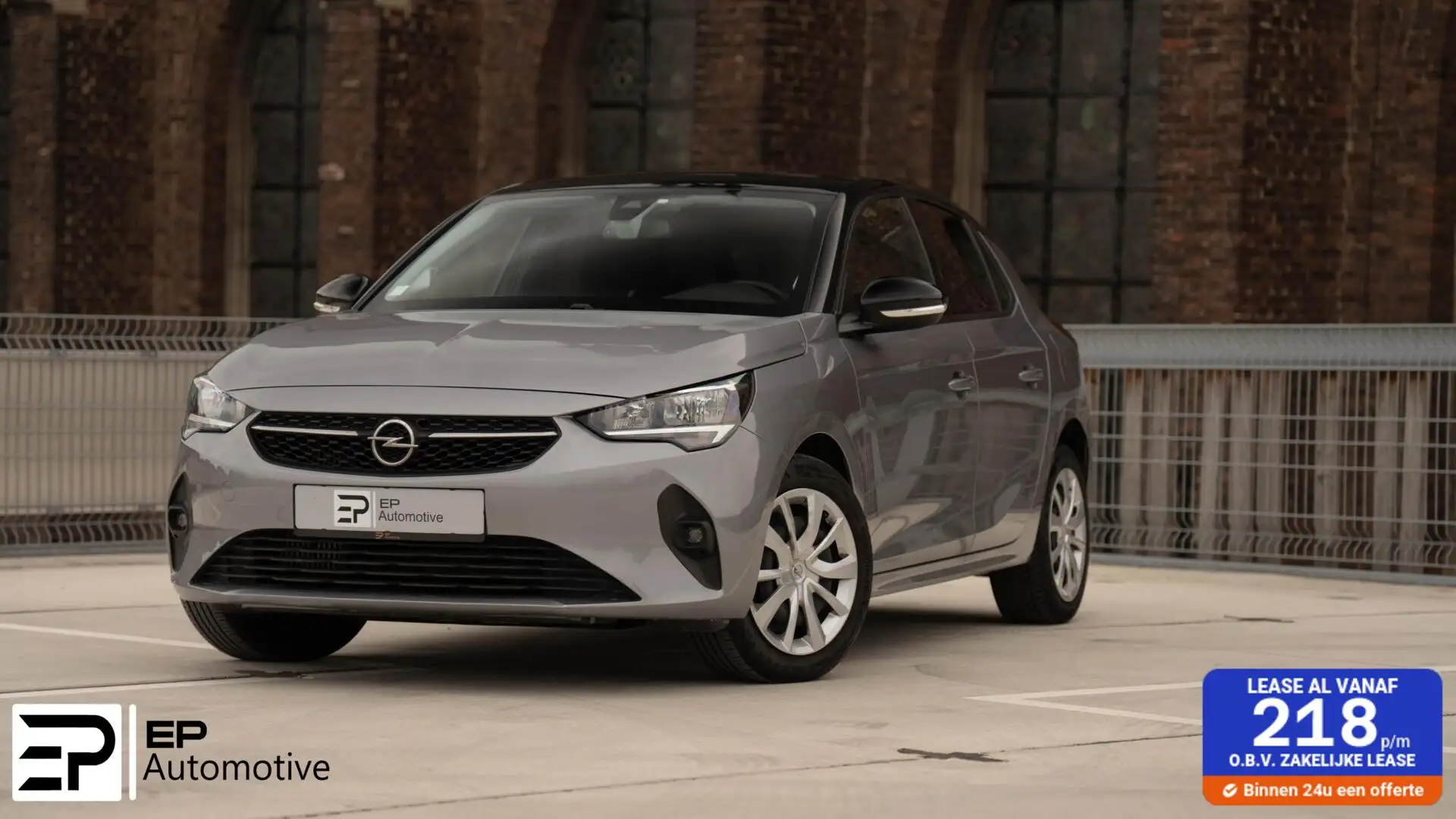 Opel Corsa 1.2 Edition|StoelVerwarming|AppleCarplay|ParkAssi Gris - 1