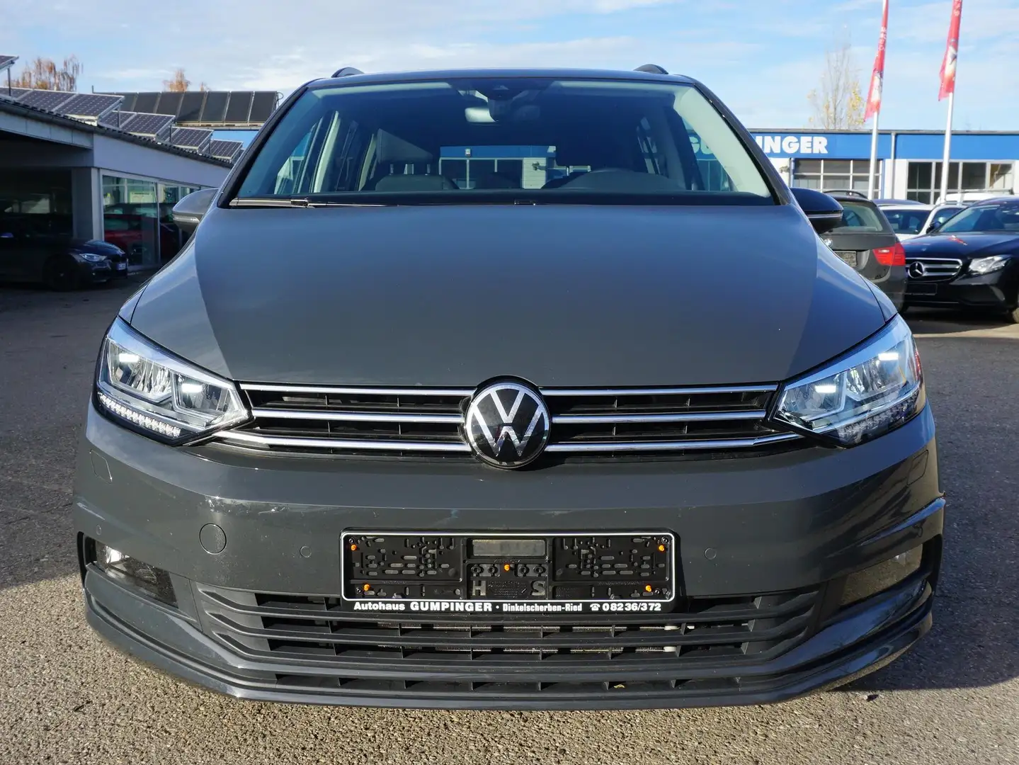 Volkswagen Touran 2.0 TDI SCR DSG Comfortline !! Standheizung !! Grau - 2