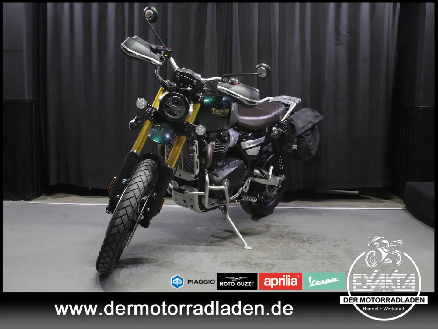 Triumph Scrambler Scrambler 1200 Steve McQueen 678 / 1000 Verde - 1