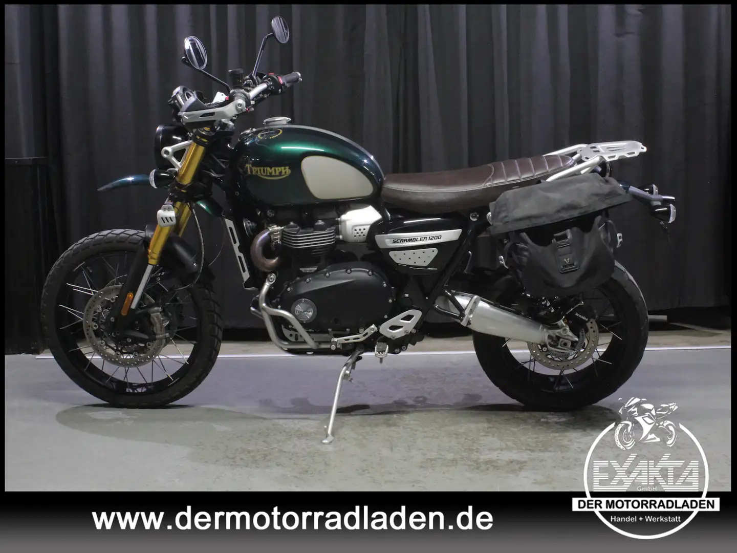 Triumph Scrambler Scrambler 1200 Steve McQueen 678 / 1000 Verde - 2
