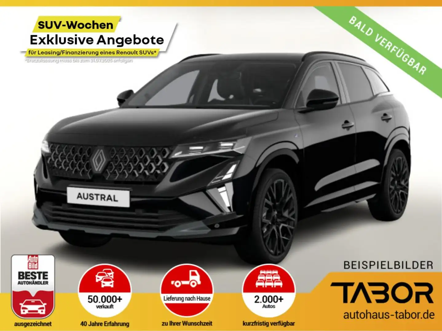 Renault Austral Esprit Alpine Mild Hybrid 160 Automatik Schwarz - 1