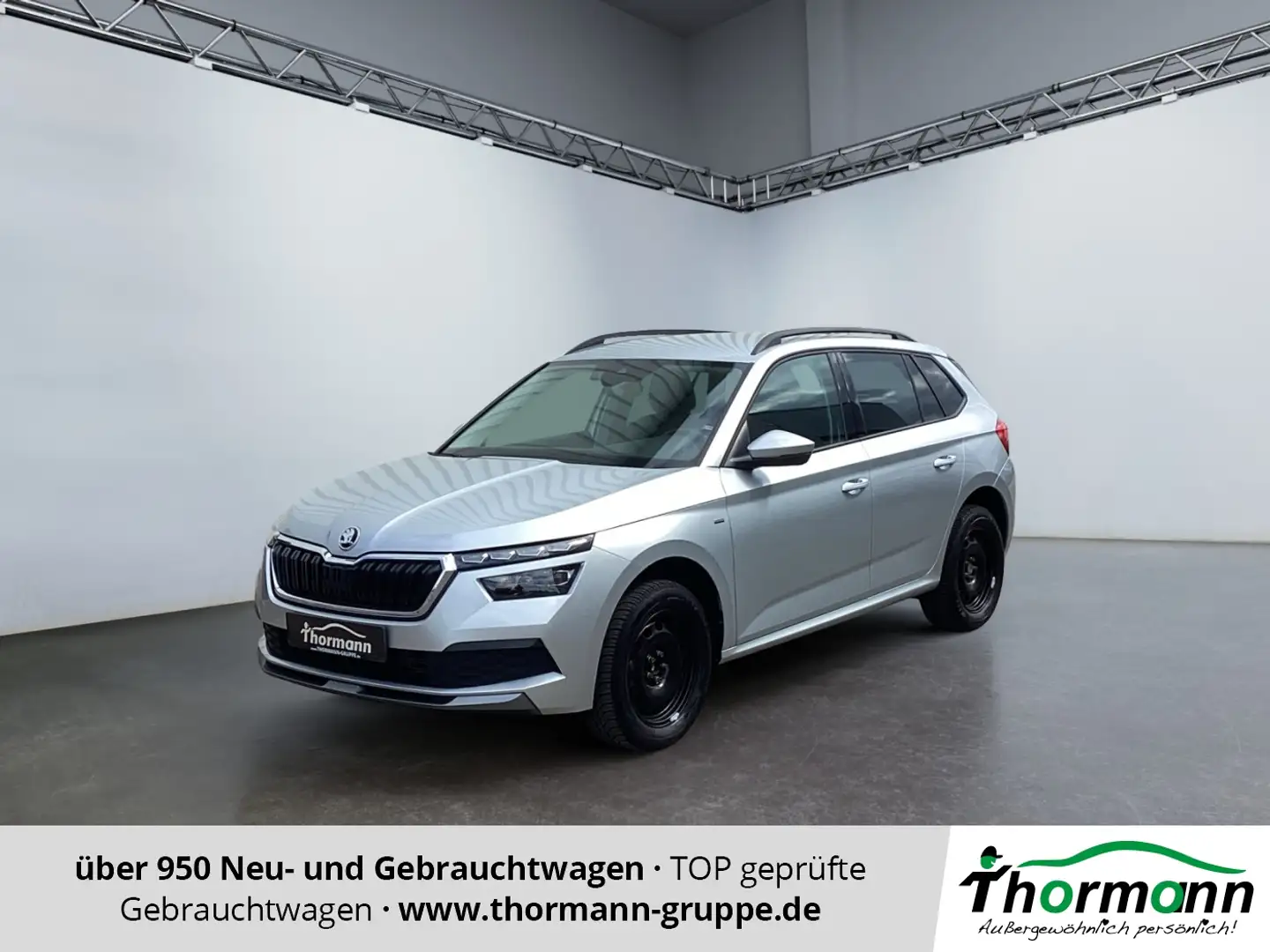 Skoda Kamiq Clever 1.0 TSI Sitzheizung, SmartLink Argento - 1