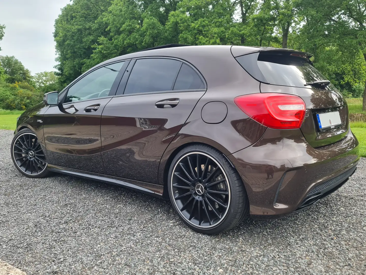 Mercedes-Benz A 45 AMG 415 PS 530 NM Performance KW V3 Top gepflegt! Braun - 1