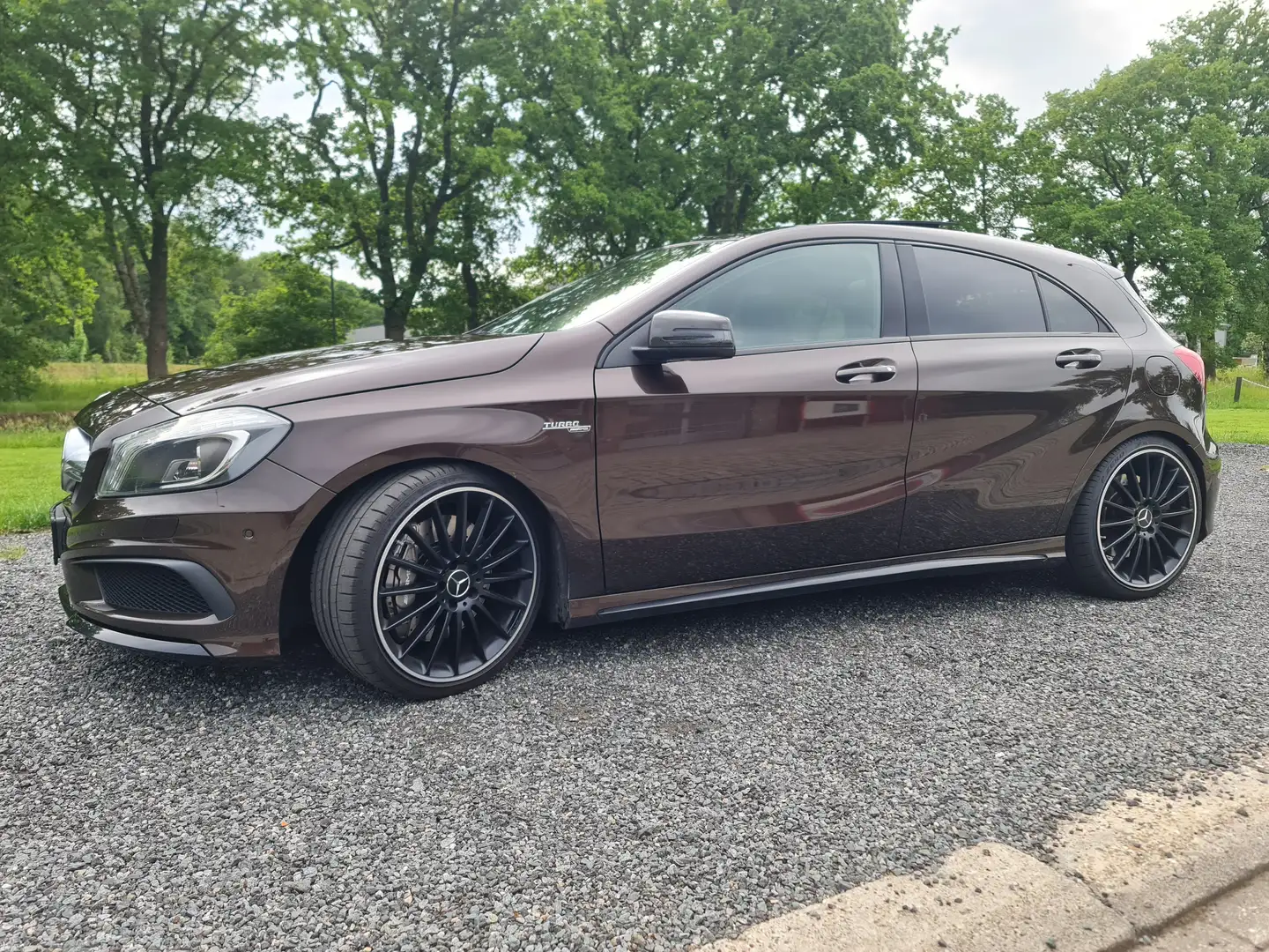 Mercedes-Benz A 45 AMG 415 PS 530 NM Performance KW V3 Top gepflegt! Braun - 2