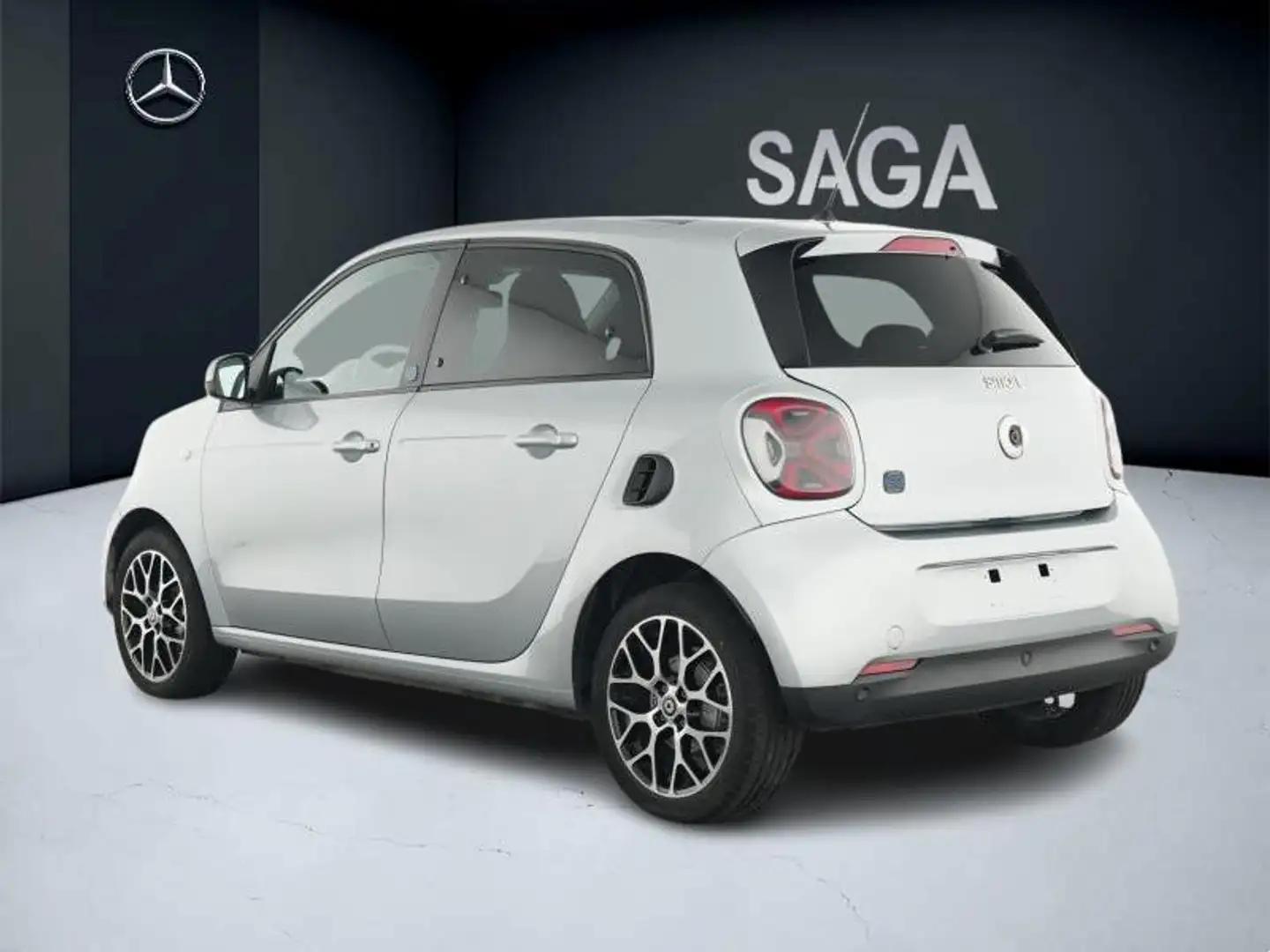 smart forFour electric drive / EQ Prime 82 ch Argent - 2