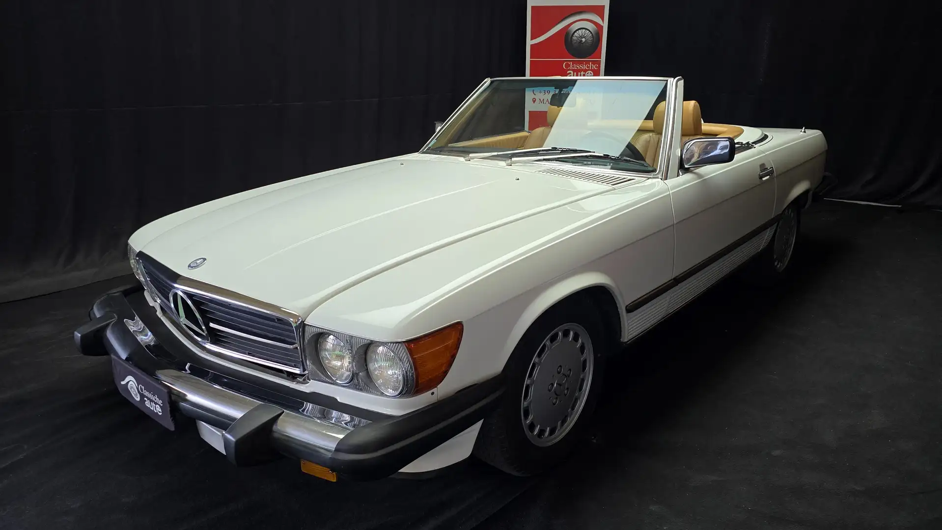 Mercedes-Benz SL 560 CERTIFICATA ASI CON CRS Blanc - 1