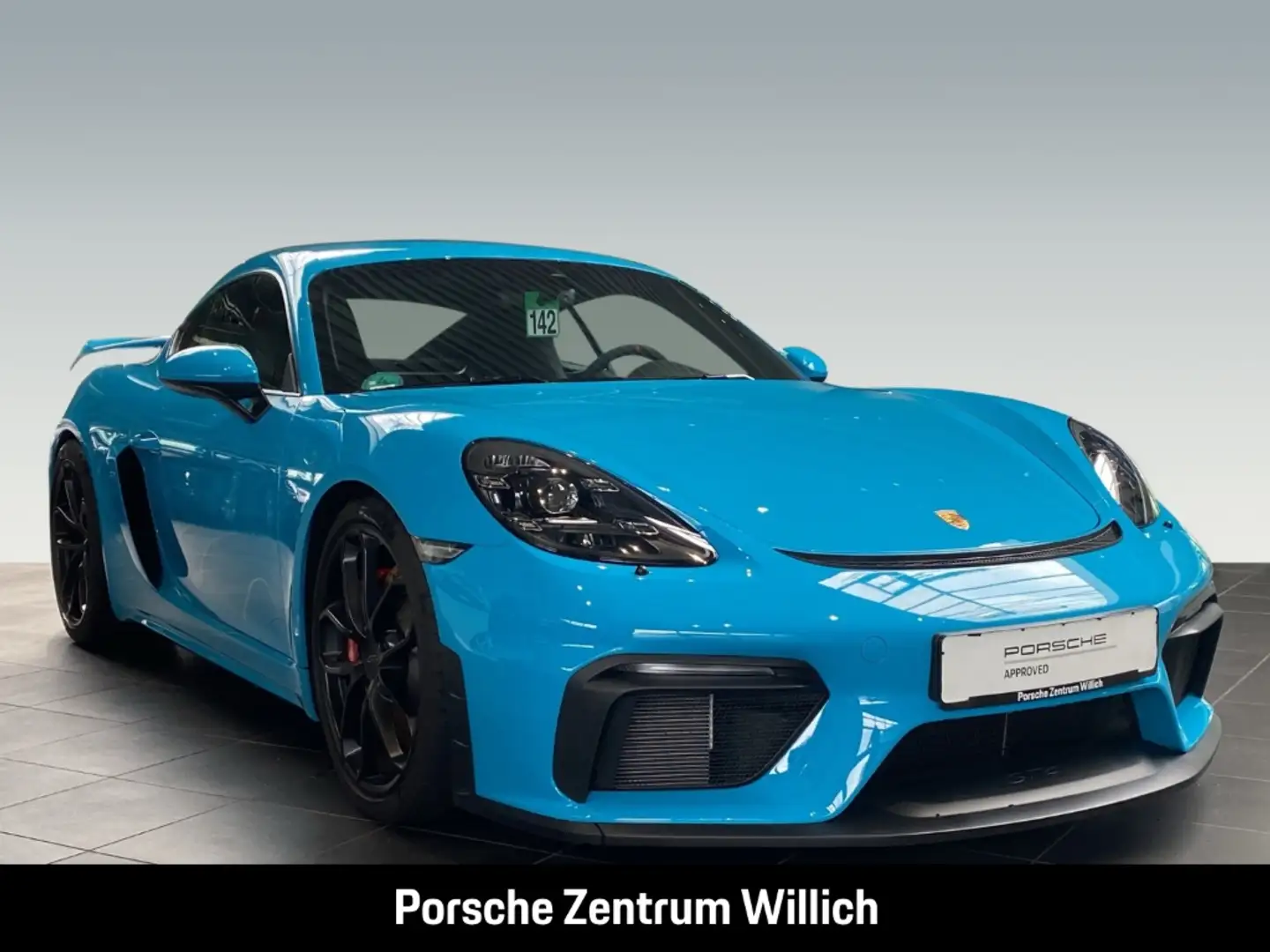 Porsche Cayman 718 GT4 Sport-Chrono Sportabgasanlage LED Blau - 1