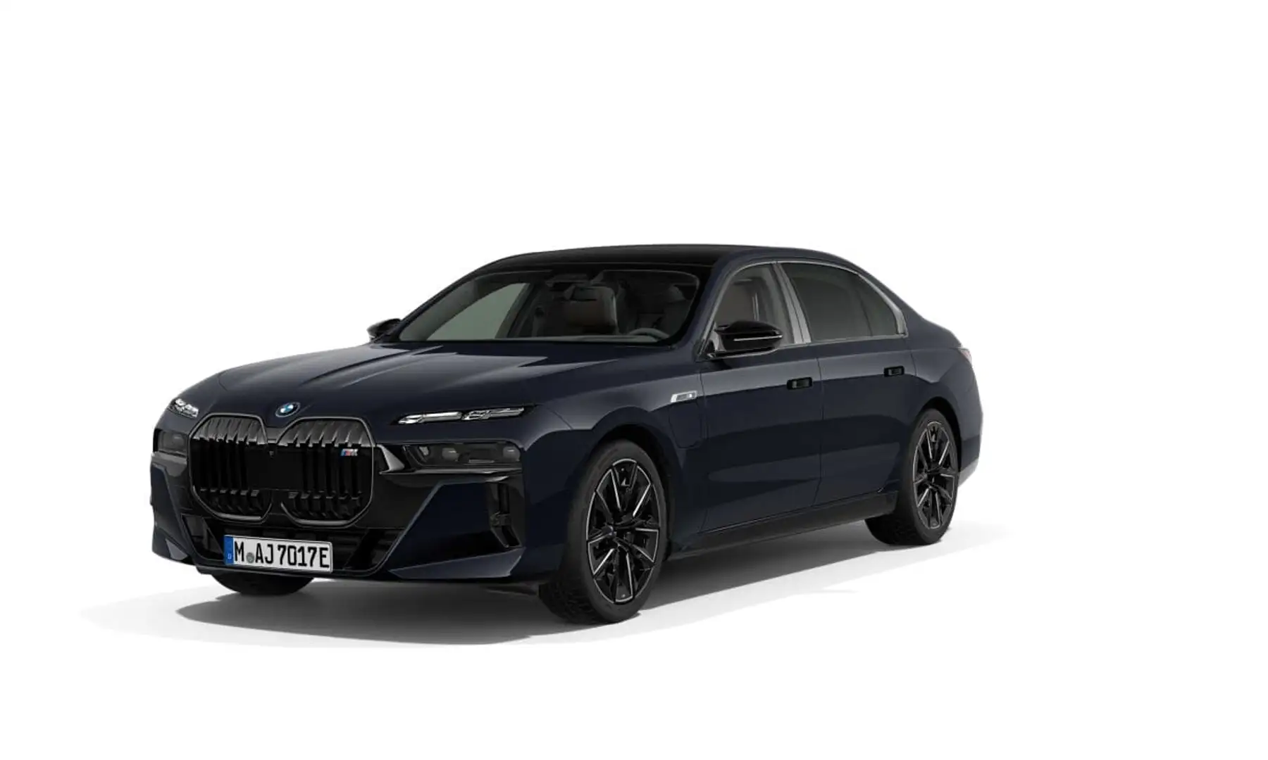 BMW 760 7 Serie M760e xDrive Zwart - 1