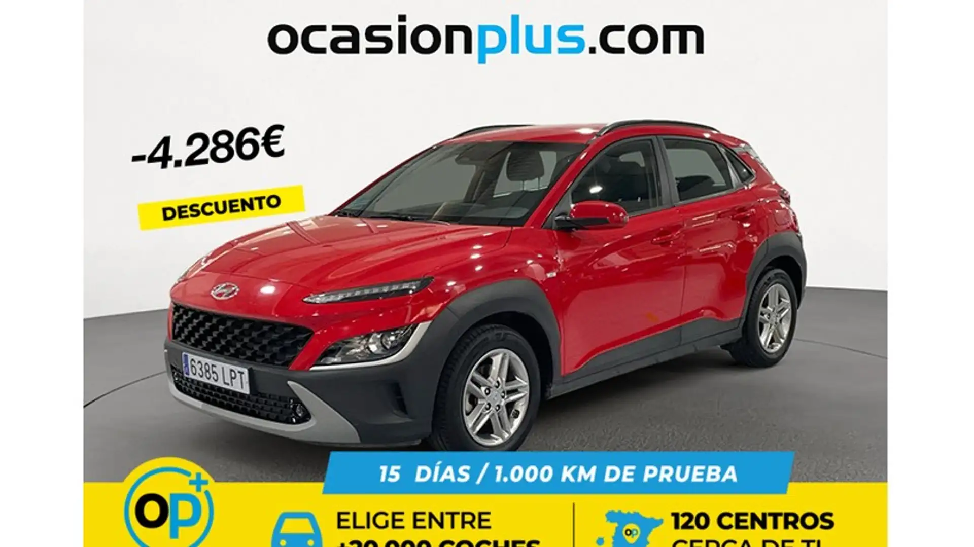 Hyundai KONA 1.0 TGDI 48V Maxx 4x2 Rojo - 1
