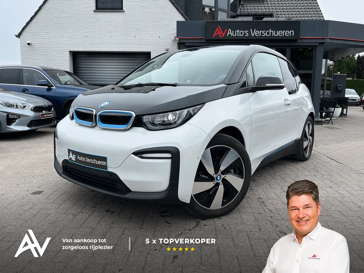 BMW i3 120aH ** Adapt. LED | Camera | ACC Blanc - 1