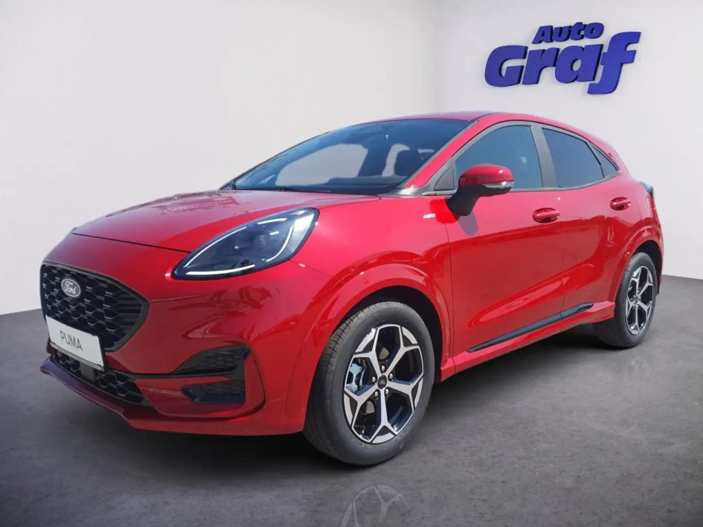 Ford Puma 1,0 EcoBoost Hybrid ST-Line Rot - 1