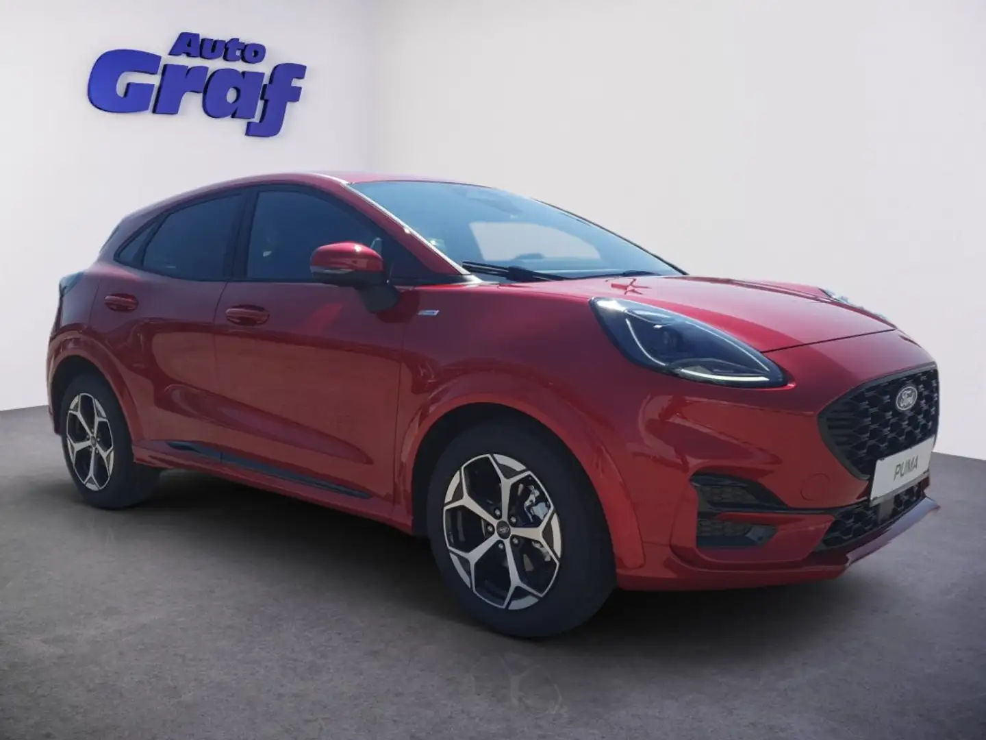 Ford Puma 1,0 EcoBoost Hybrid ST-Line Rot - 2