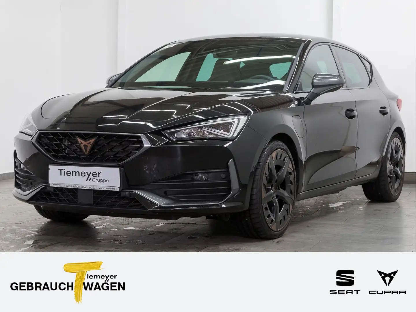 CUPRA Leon 1.4 eHybrid VZ LED VIRTUAL NAVI KAMERA LM19 Schwarz - 1