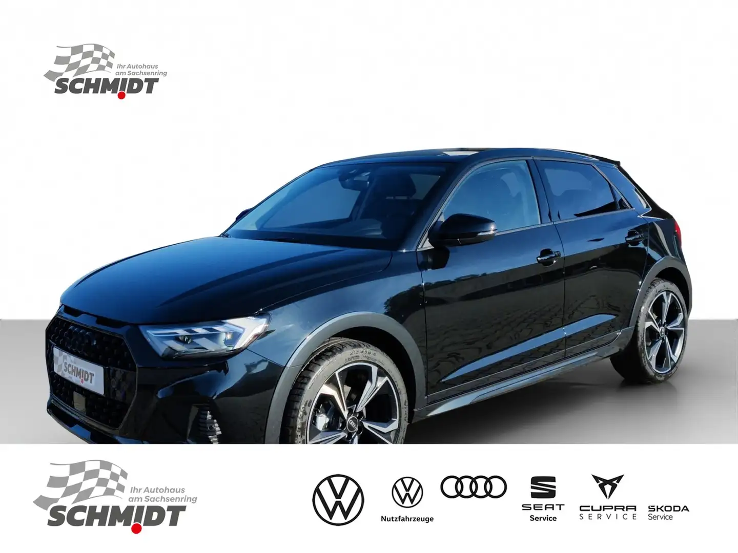 Audi A1 allstreet 35 TFSI PDC SpS mit Shzg vorn Schwarz - 1