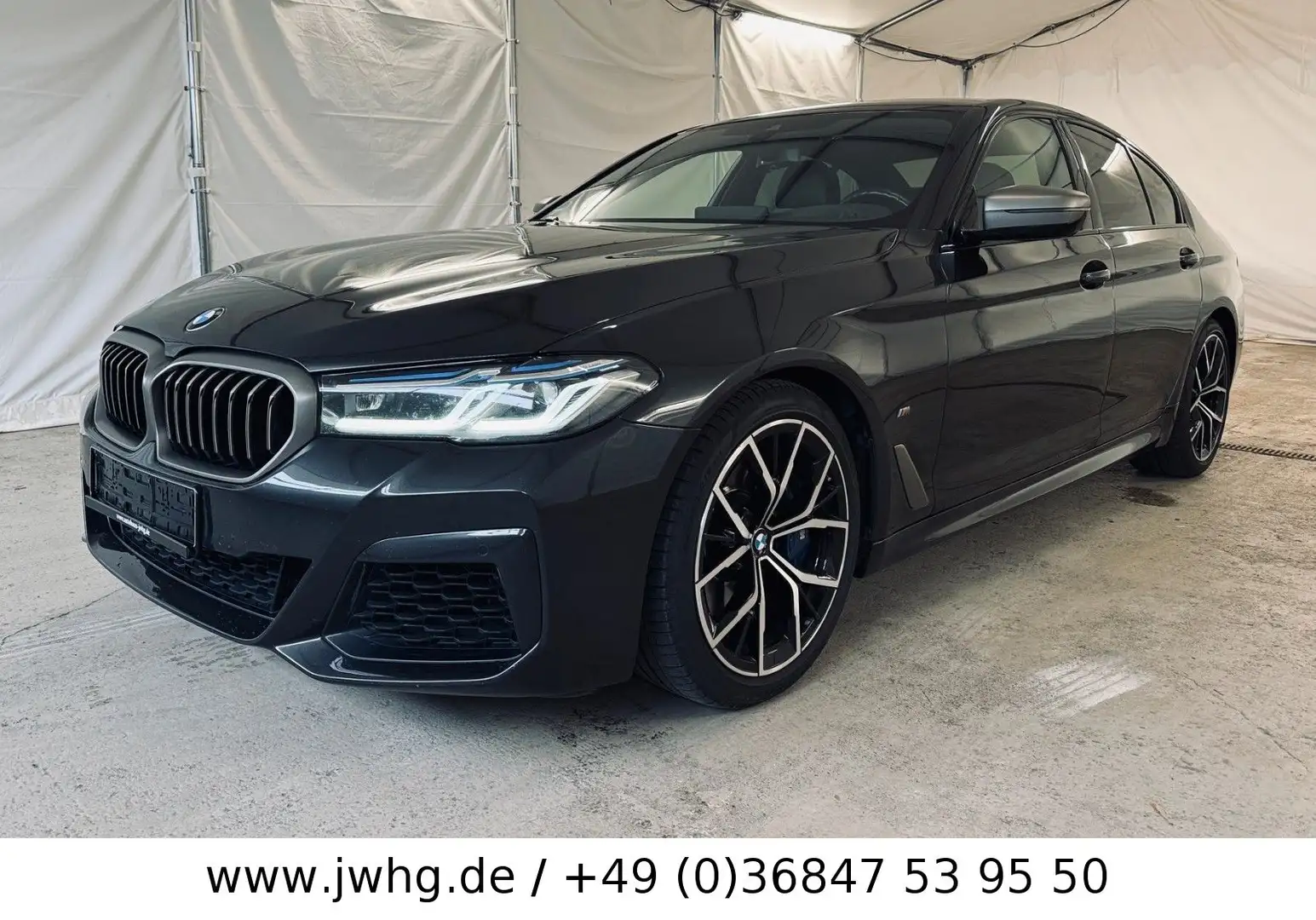 BMW 550 i Facelift Laser ExklusiveL. HUD ServiceNeu Grijs - 1