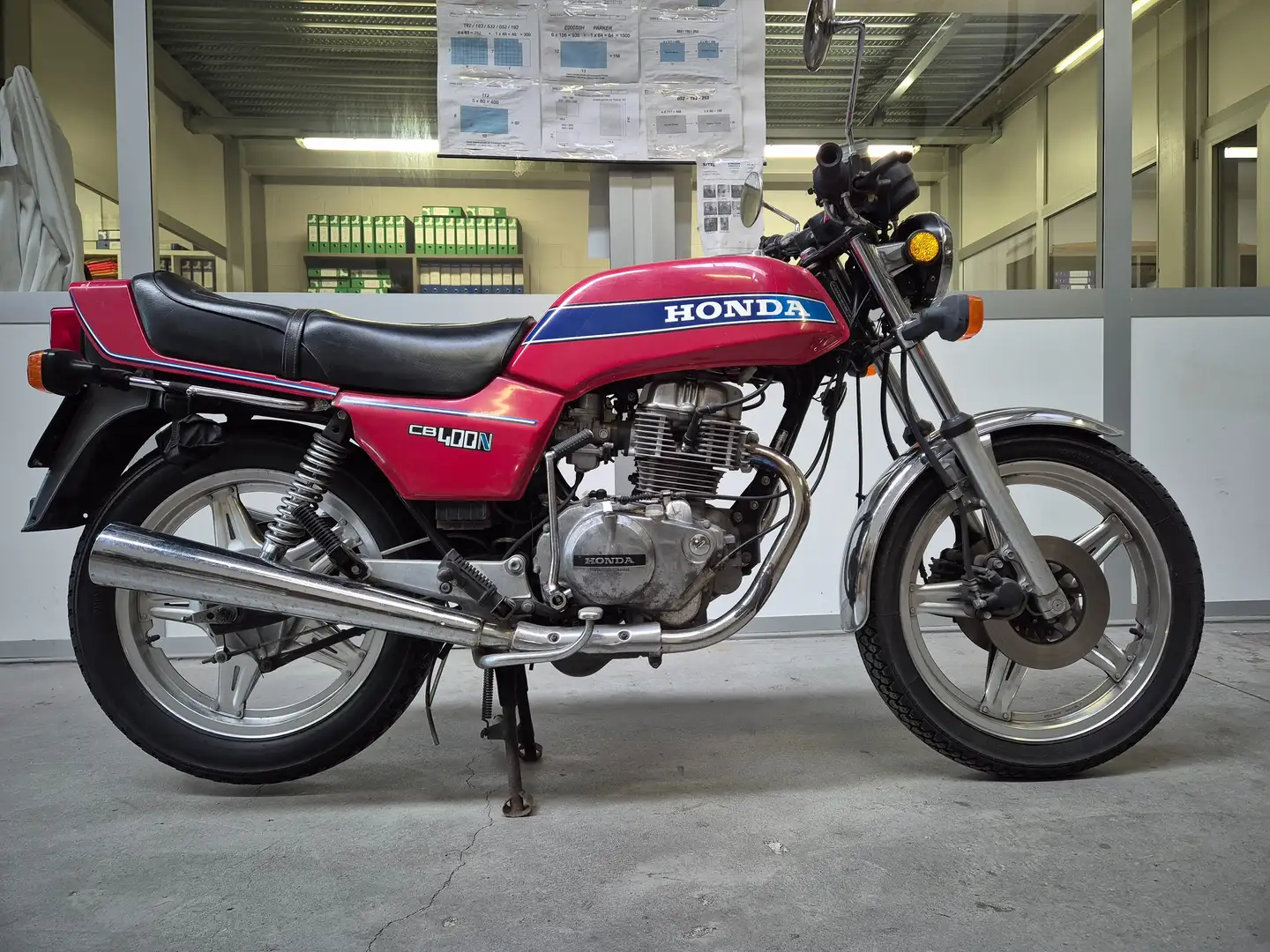 Honda CB 400 N Roşu - 1