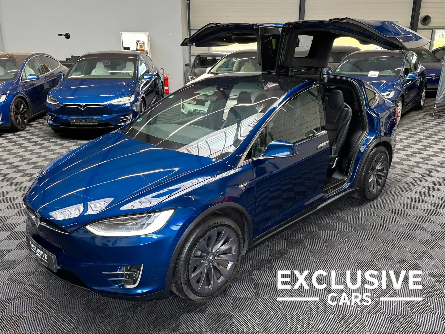 Tesla Model X MODEL X 90D | 6SEATER | MCU2 | CCS UPGRADE | Blau - 1