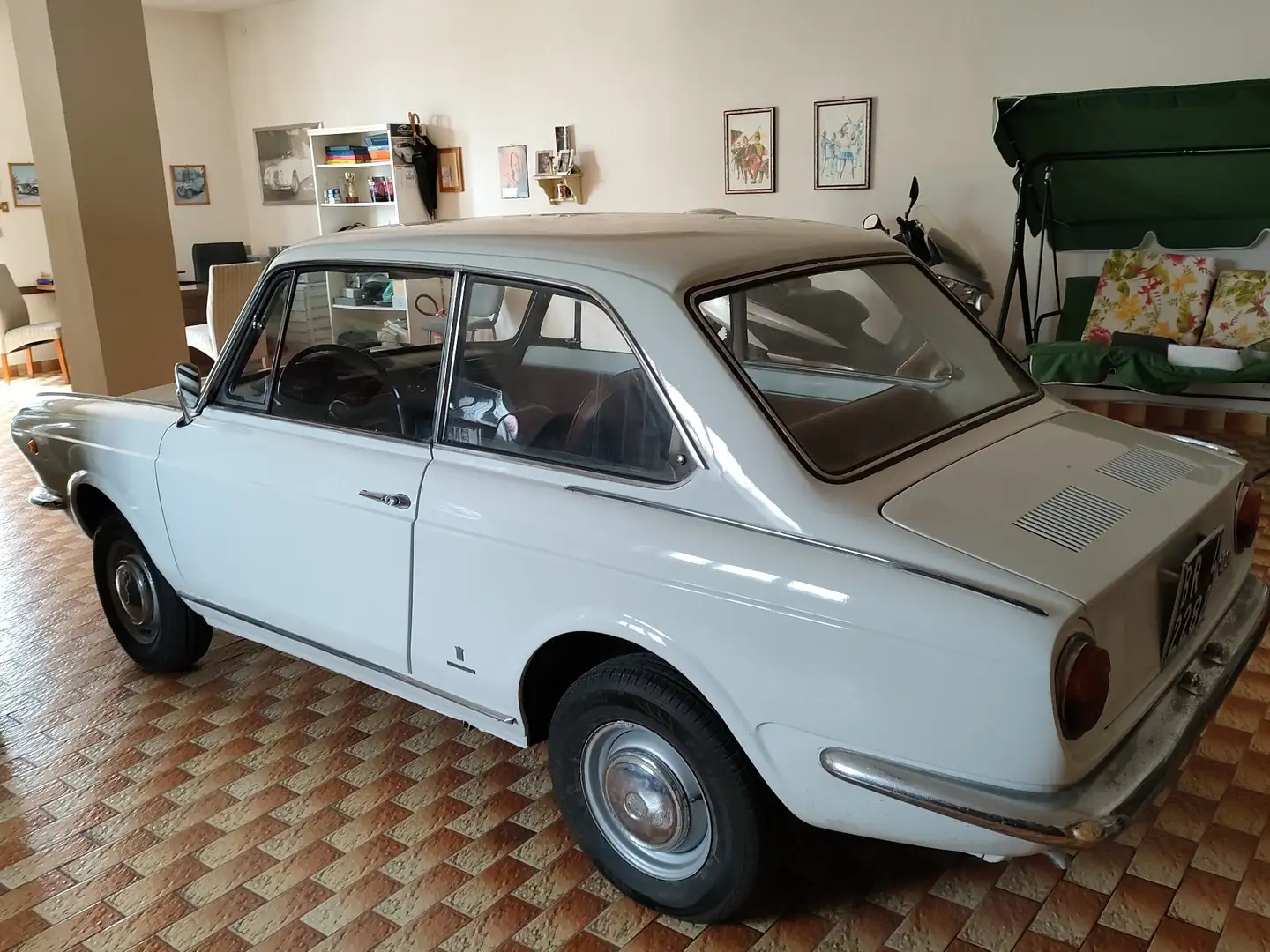 Fiat 850 nuovo Bílá - 2