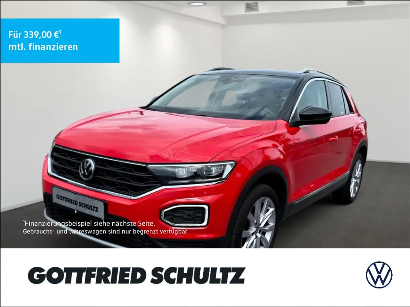 Volkswagen T-Roc 1.5 TSI Style DSG   ACC   Kamera   SHZ Rot - 1