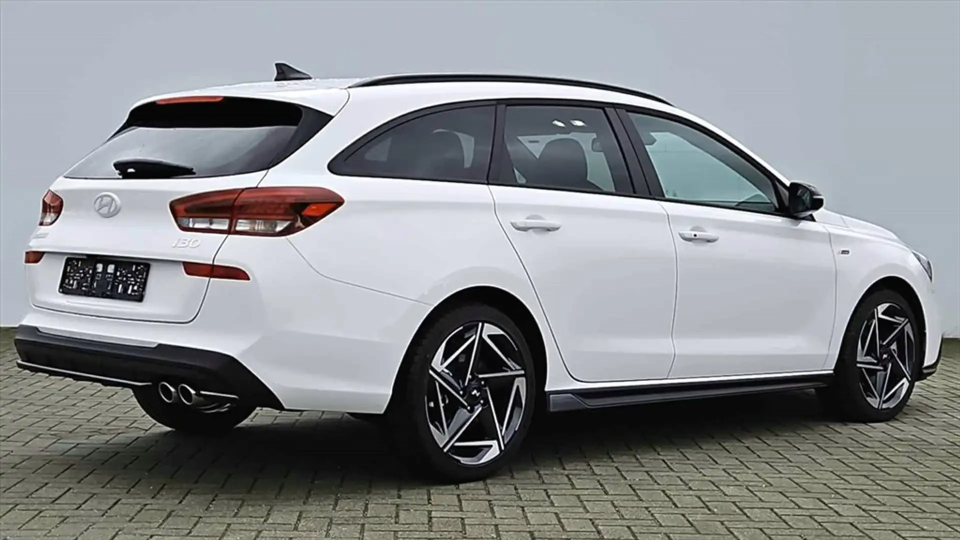 Hyundai i30 i30 CW 1,5 T-GDi (MHEV) N-Line ALARM ALU DAB KEY K Blanc - 2