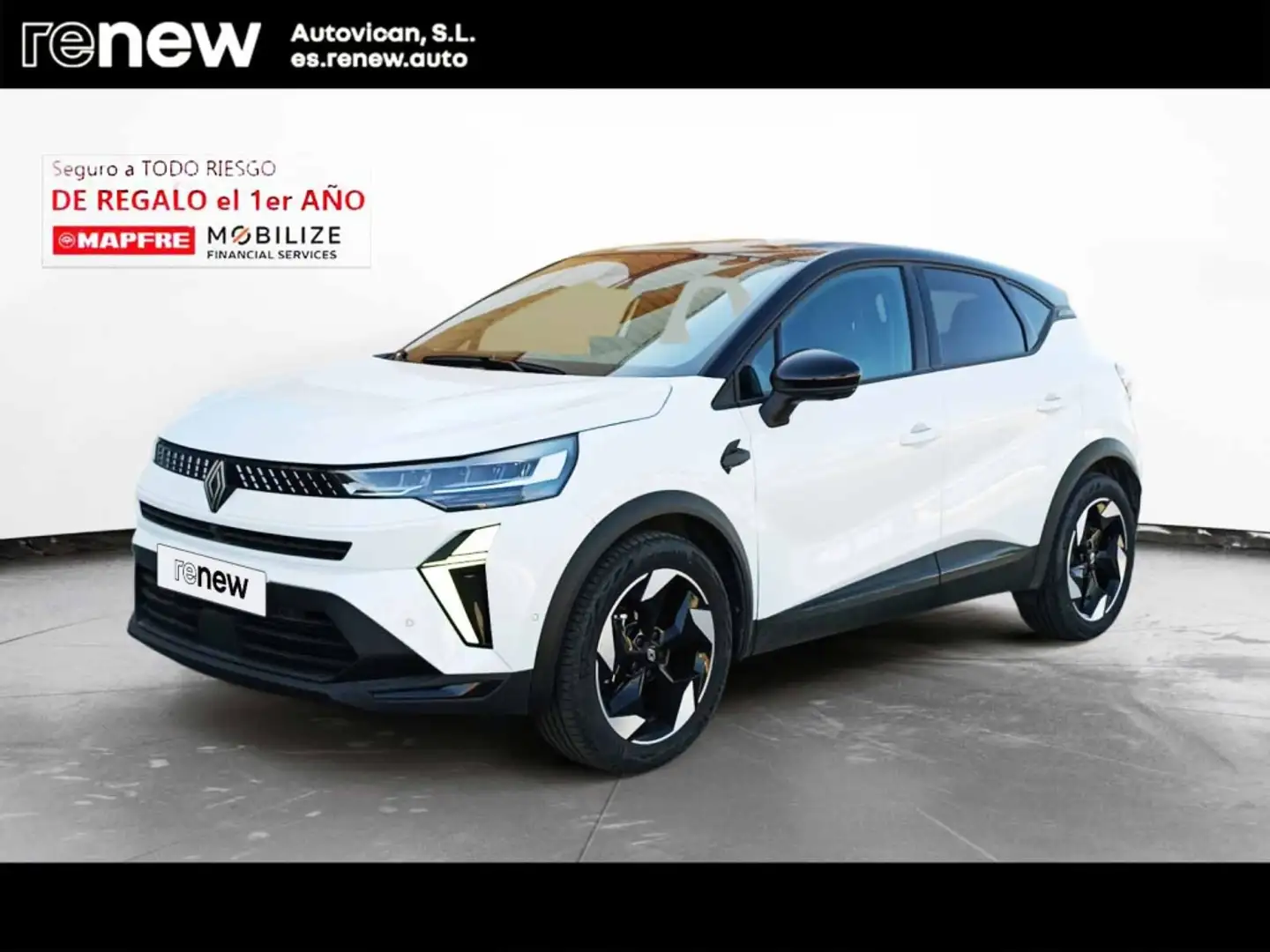 Renault Captur E-TECH Híbrido Techno 105kW Blanco - 1