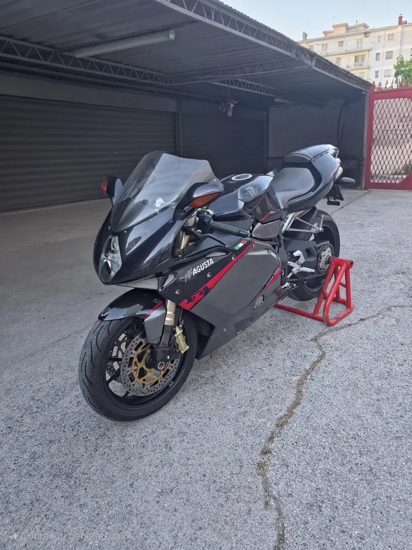 MV Agusta F4 1000 R 312 312r Noir - 2