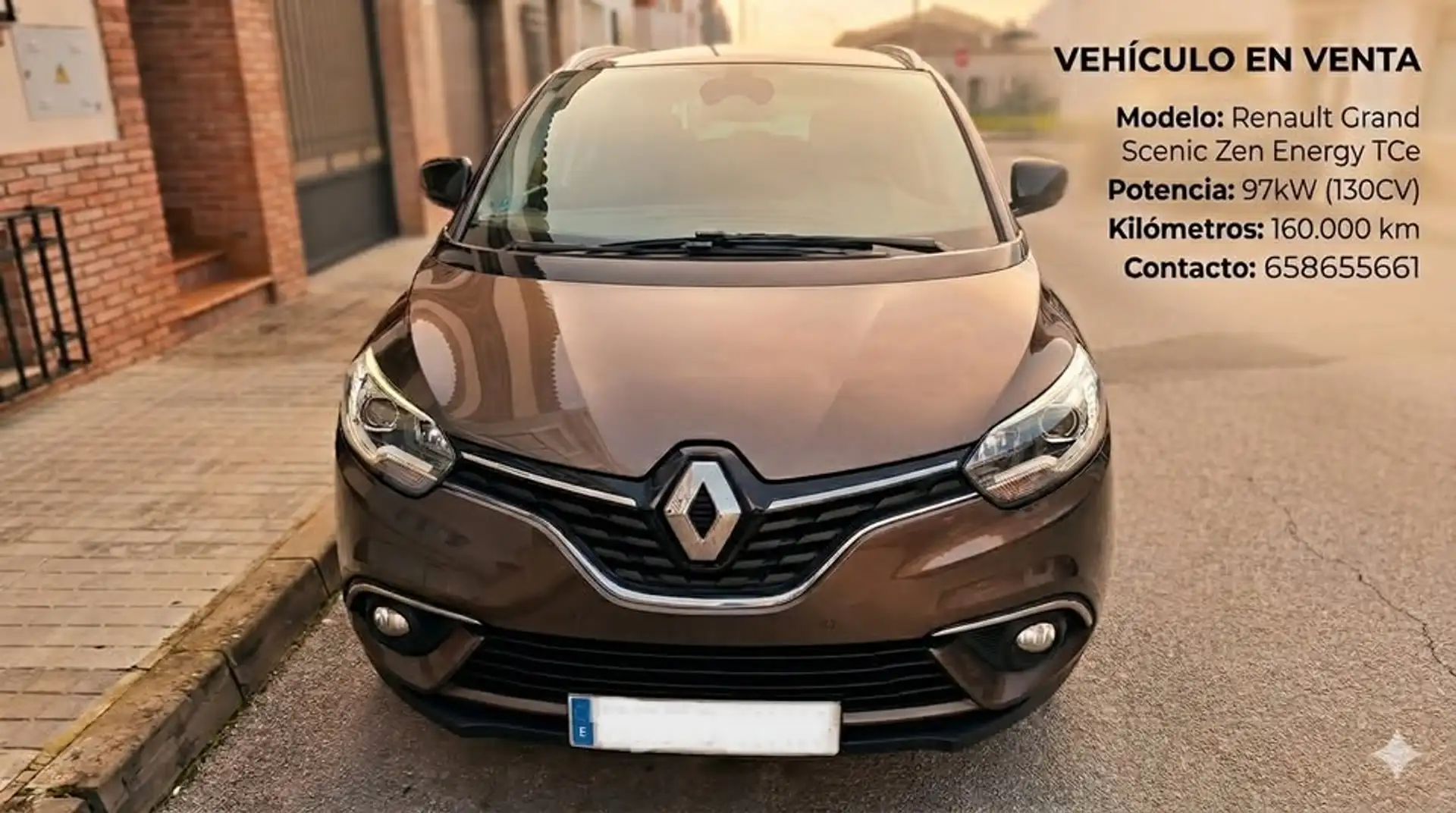 Renault Grand Scenic Grand Scénic 1.2 TCe Zen Collection 96kW Zen Collection Marrón - 1