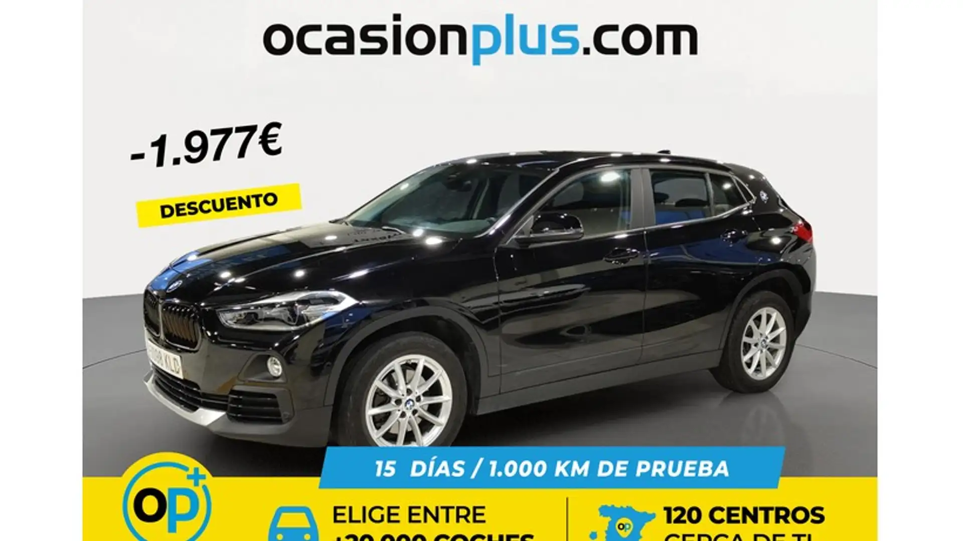 BMW X2 sDrive 18dA Noir - 1