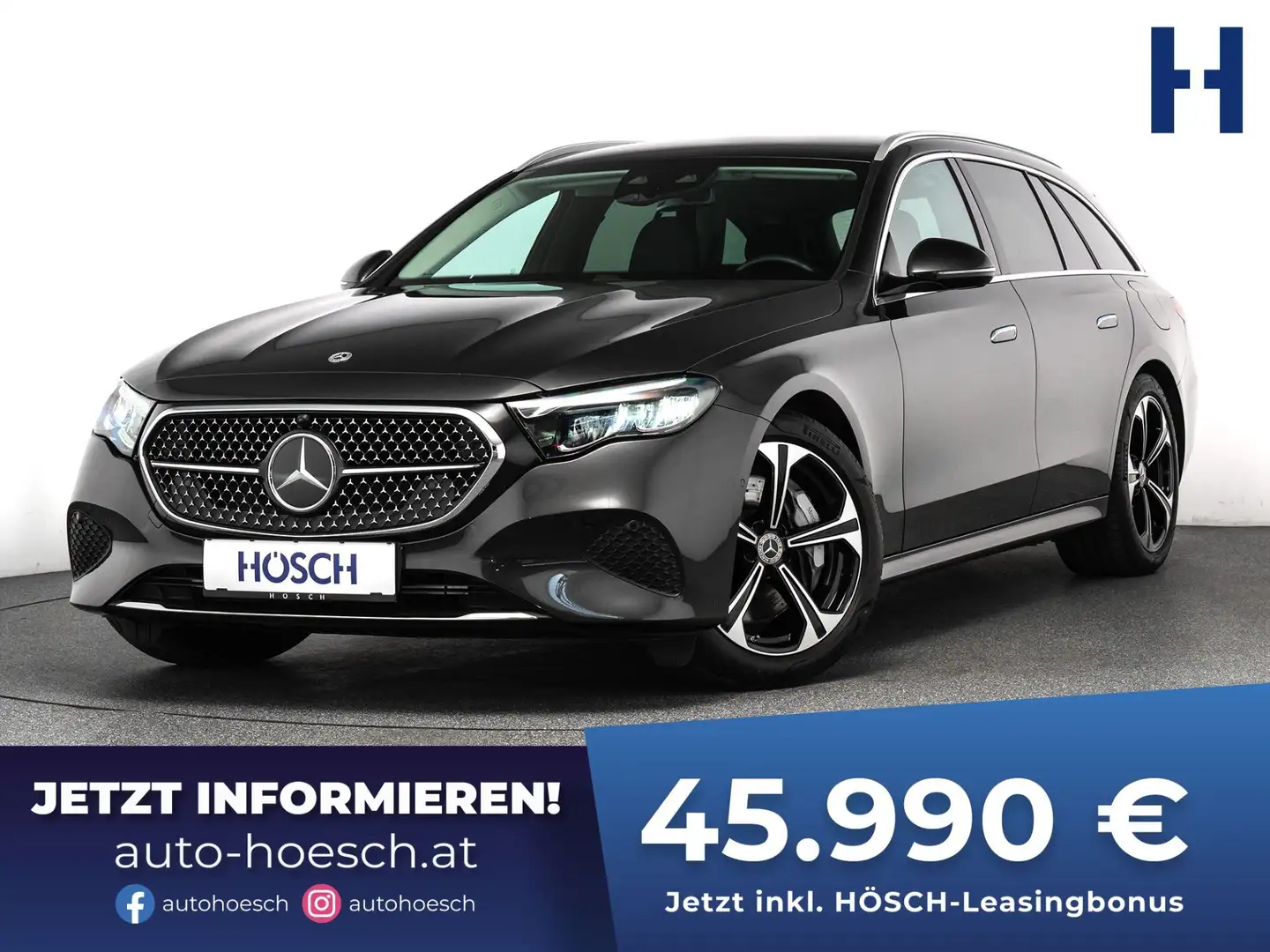 Mercedes-Benz E 300 e T Avantgarde AHK ASSISTENZ PLUS WINTER +++ Grau - 1