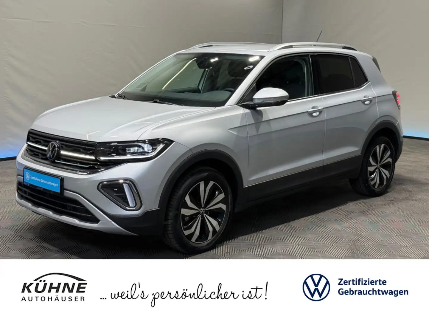Volkswagen T-Cross Style 1.0 TSI | ACC DAB KAMERA APP-CONN Plateado - 1