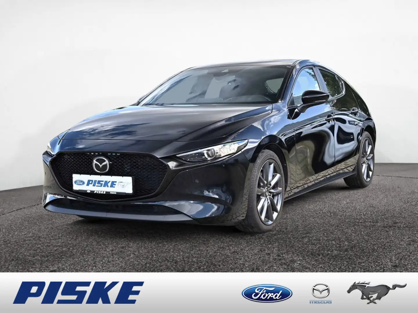 Mazda 3 Selection KAMERA BOSE NAVI ACC HUD LED 360° Schwarz - 1