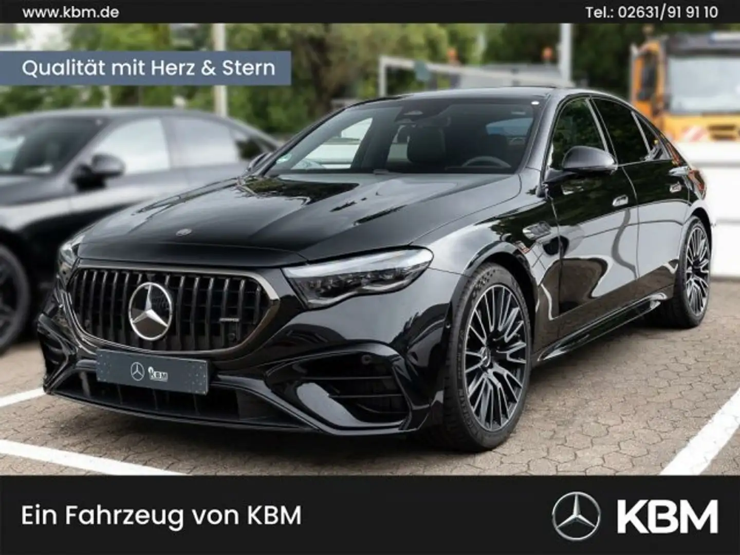 Mercedes-Benz E 53 AMG AMG E 53 Hybrid 4M+ NIGHT II°AUGMENT°BURM4D°PANO Schwarz - 1